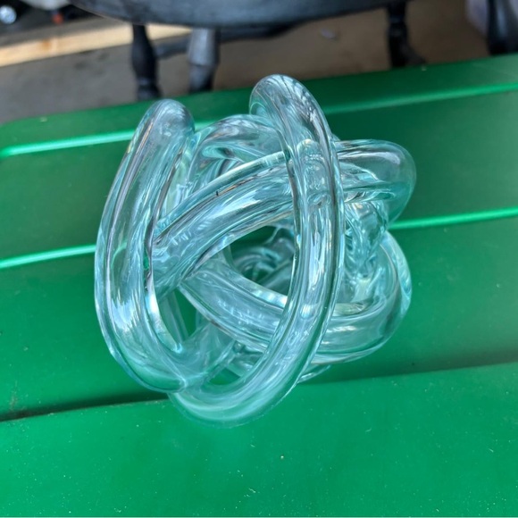 New West Elm Glass Knot - Picture 3 of 10